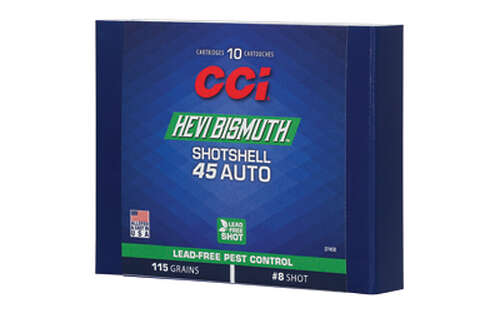 Ammunition CCI Ammunition Hevi Bismuth 45ACP CCI 45ACP BISMUTH SHOTSHELL 10/200